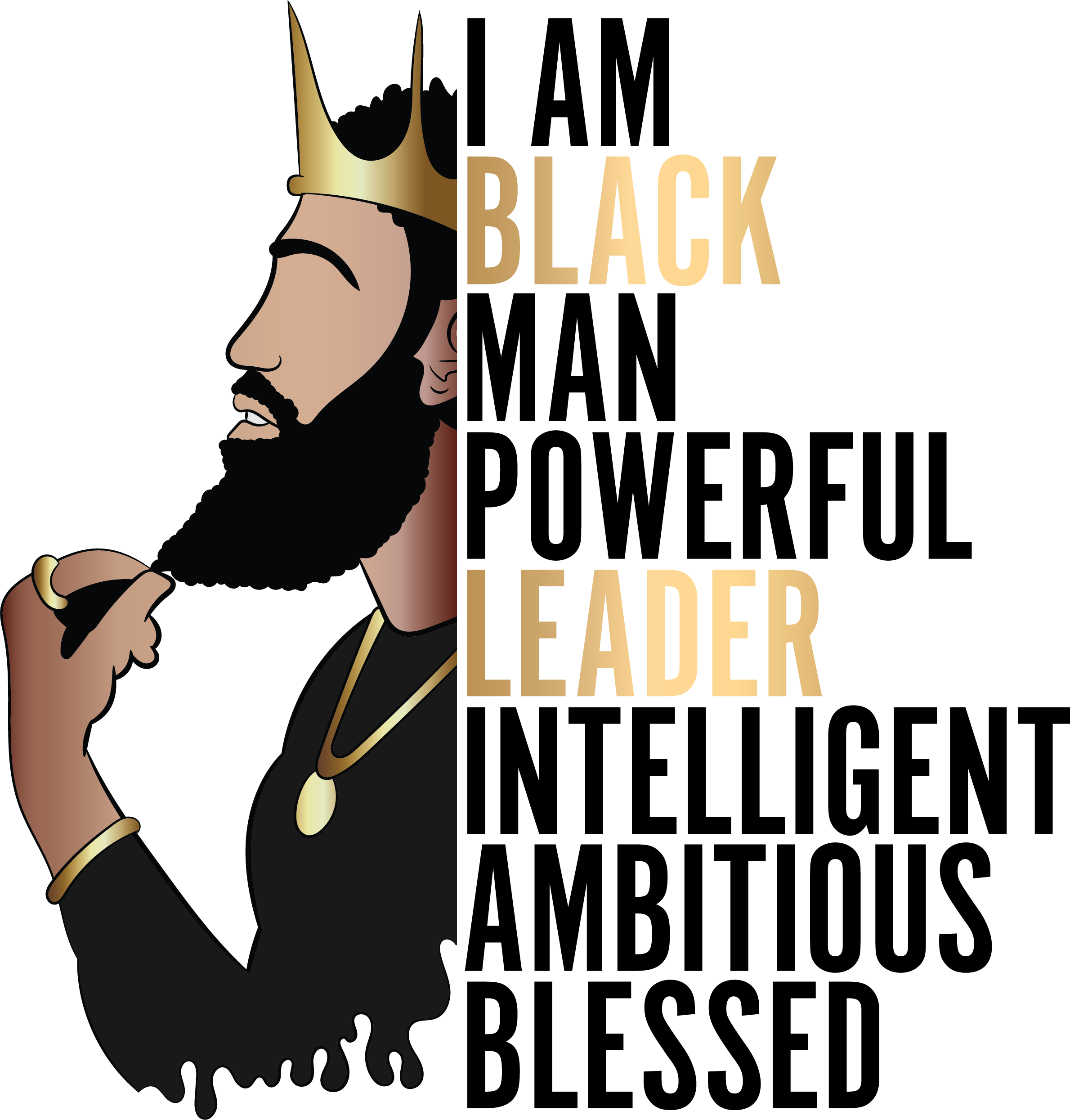 Black King DTF Transfers